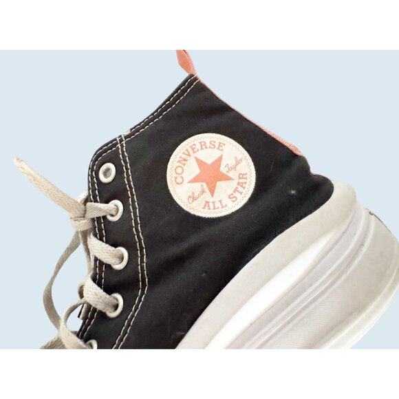CONVERSE Youth Chuck Taylor All Star Move High Top Platform Sneaker Sz 3 - Picture 2 of 8